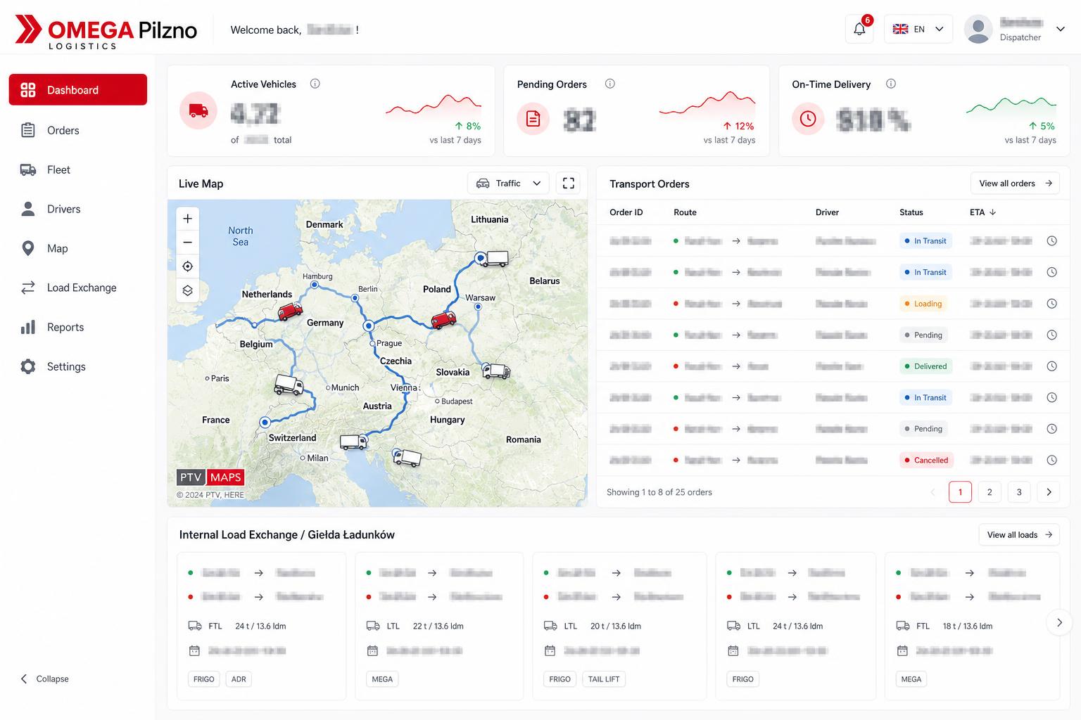 OMEGA Pilzno Logistics – preview