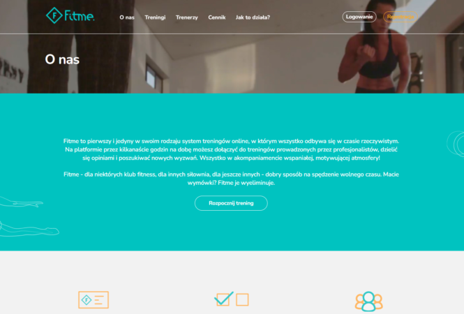 Fitme - dedykowana platforma do treningów online - o aplikacji
